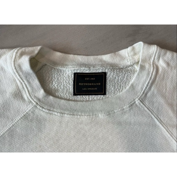 NWOT Free People Retro Brand Pullover Sweatshirt - Picture 10 of 11